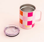 Sweetheart Check Insulated Mug
