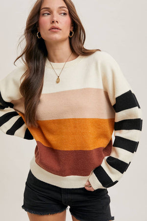 Color Block Sweater