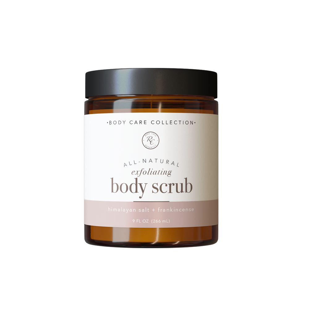 Body Scrub: Himalayan Salt + Frankincense