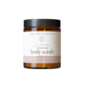 Body Scrub: Himalayan Salt + Frankincense