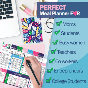 Peek at the Week® Weekly Planner Pad | Preppy 'n' Pink