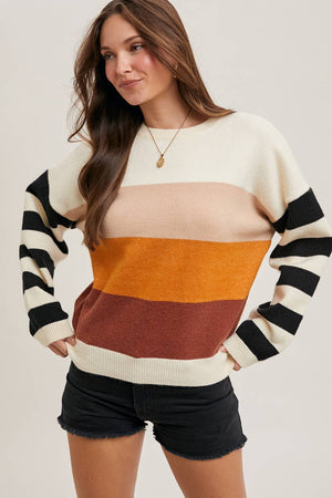 Color Block Sweater