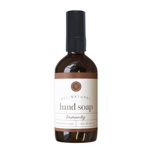 Handcrafted Foaming Hand Soap with Colloidal Silver, 8 oz: Rosemary + Lemongrass