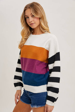 Color Block Sweater