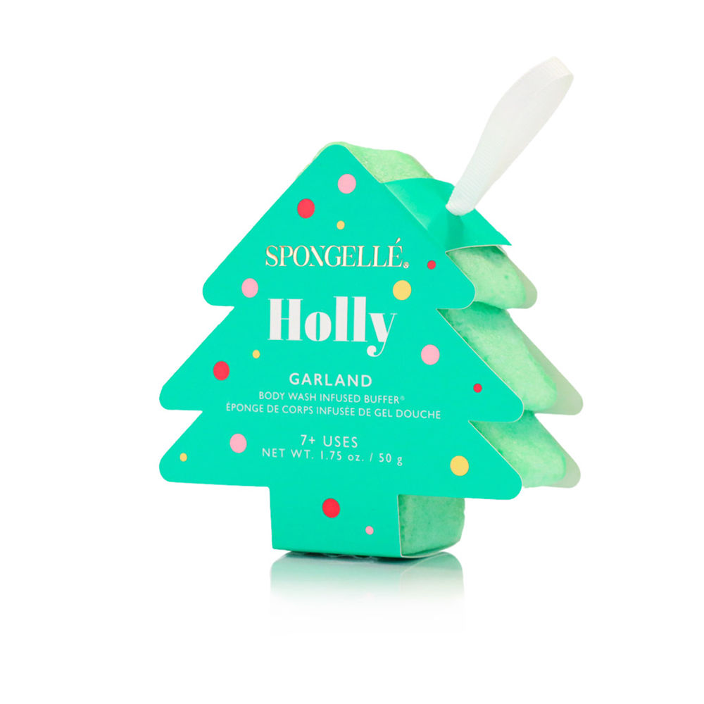 Spongelle Infused Body Buffer - Christmas Tree