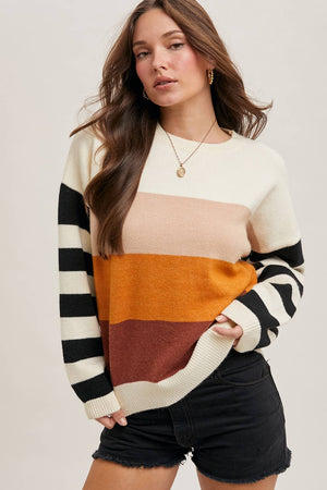 Color Block Sweater