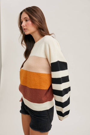 Color Block Sweater