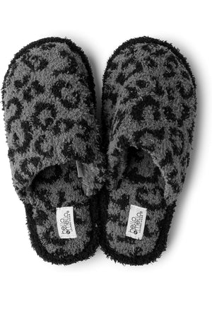 Cat Nap Slippers - Charcoal