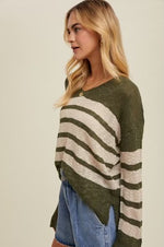 Noelle Olive Sweater