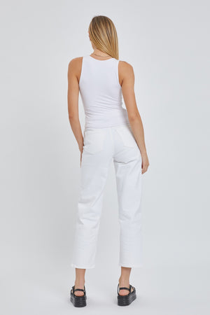 Luna Basic Tank-White