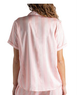 Hello Mello Slumber Party Satin Pajama Top