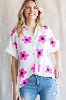 Pop of Daisy Blouse