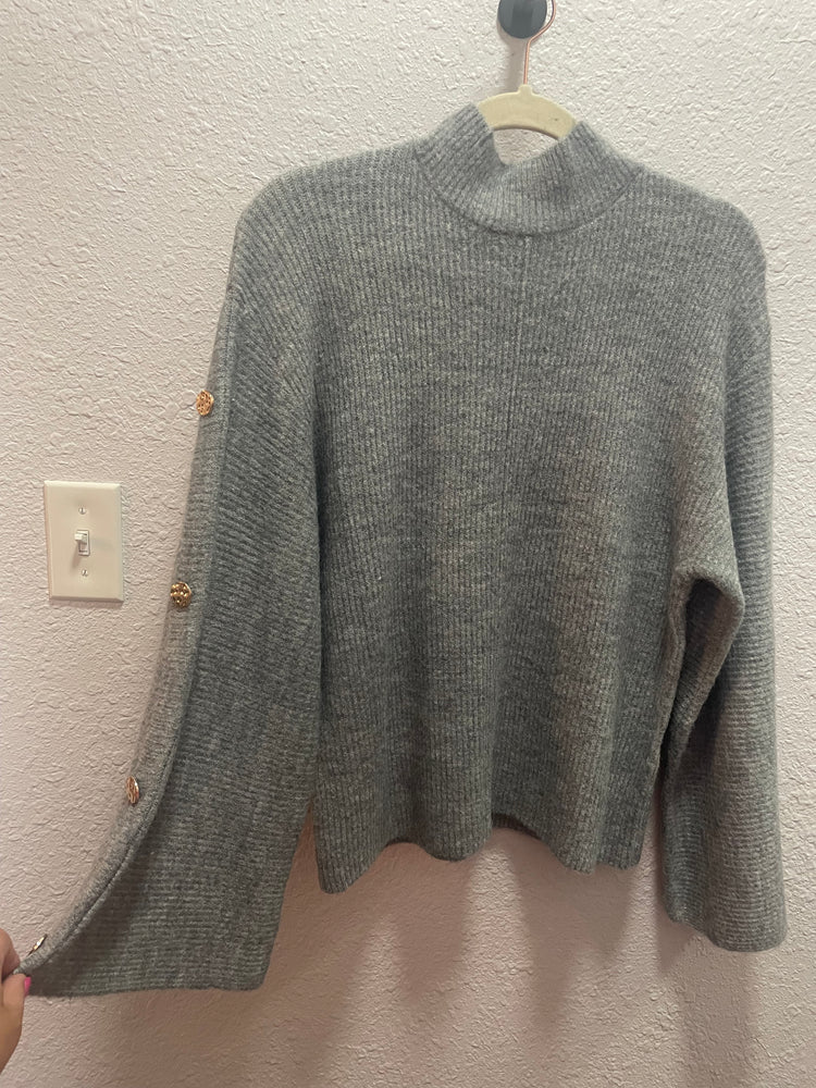 THML Gray Bell Sleeve