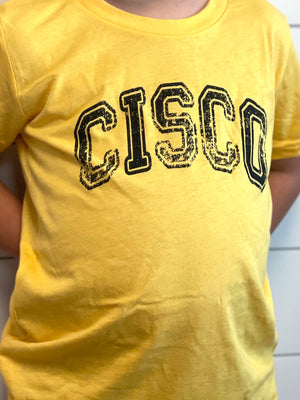 Cisco Mascot Tee - gold