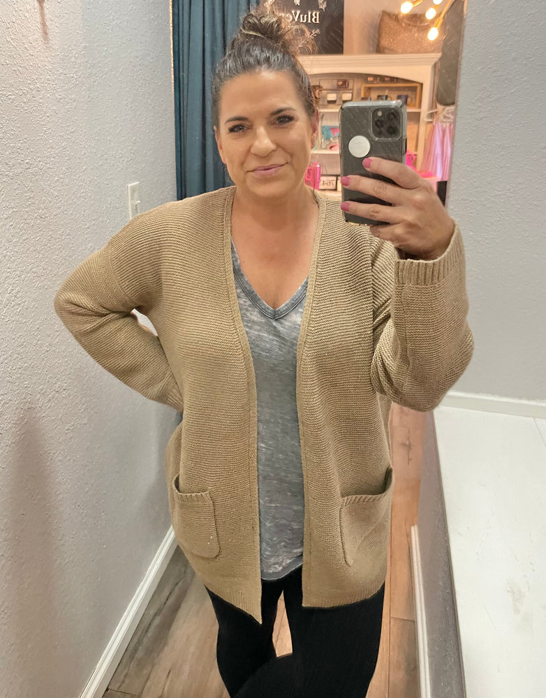 Mocha Cardigan