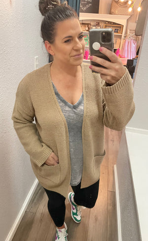 Mocha Cardigan