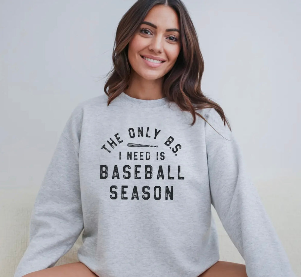 Baseball Season Sweatshirt