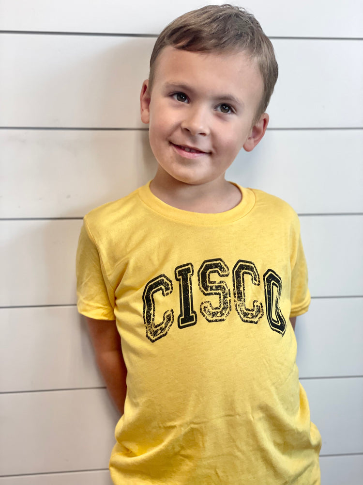 Cisco Mascot Tee - gold YOUTH