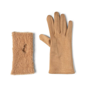 Bristol 2-in-1 Fingerless Gloves - Tan