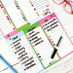 Peek at the Week® Weekly Planner Pad | Preppy 'n' Pink