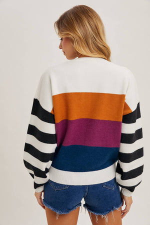 Color Block Sweater