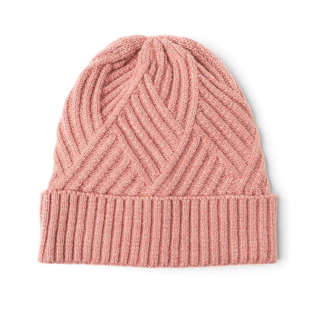 Satin Lined Beanie - Pink