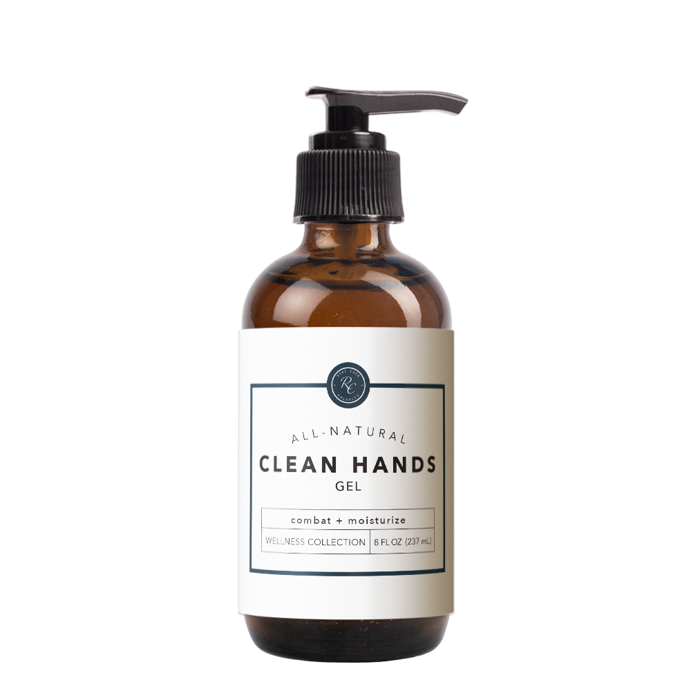 Clean Hands Gel: 8 oz.