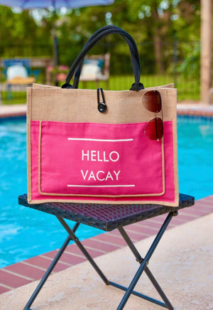 Hello Vacay Tote