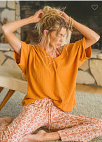 Vanessa Top - Tangerine