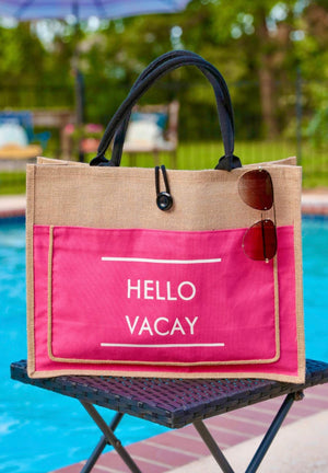 Hello Vacay Tote