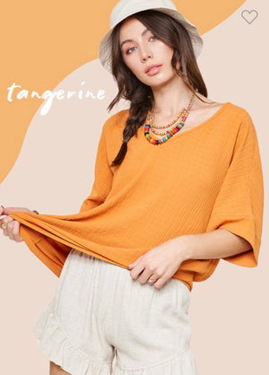 Vanessa Top - Tangerine