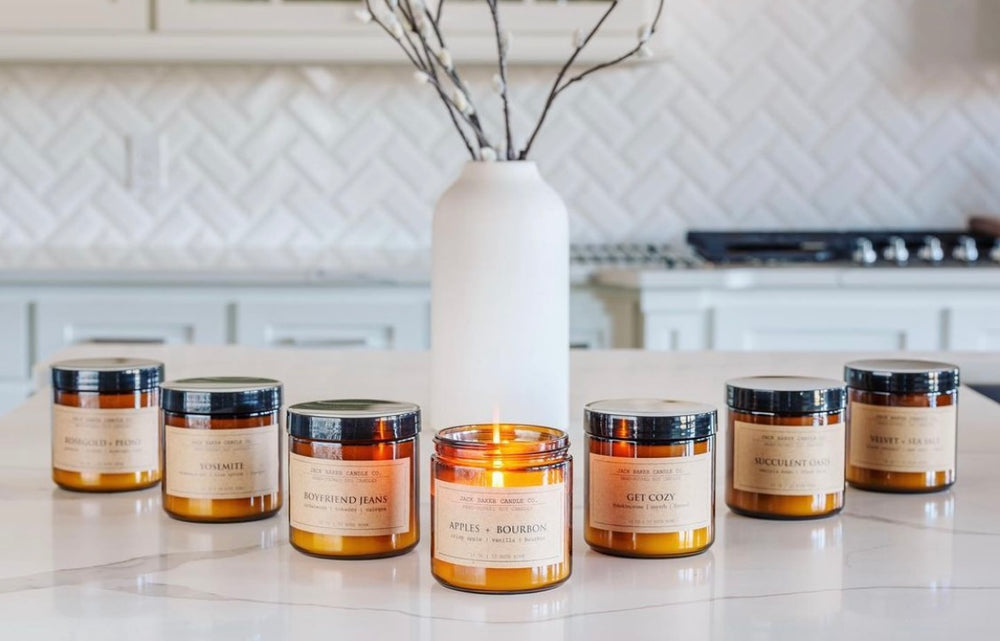 Jack Baker Candle Co. - Amber Apothecary Collection