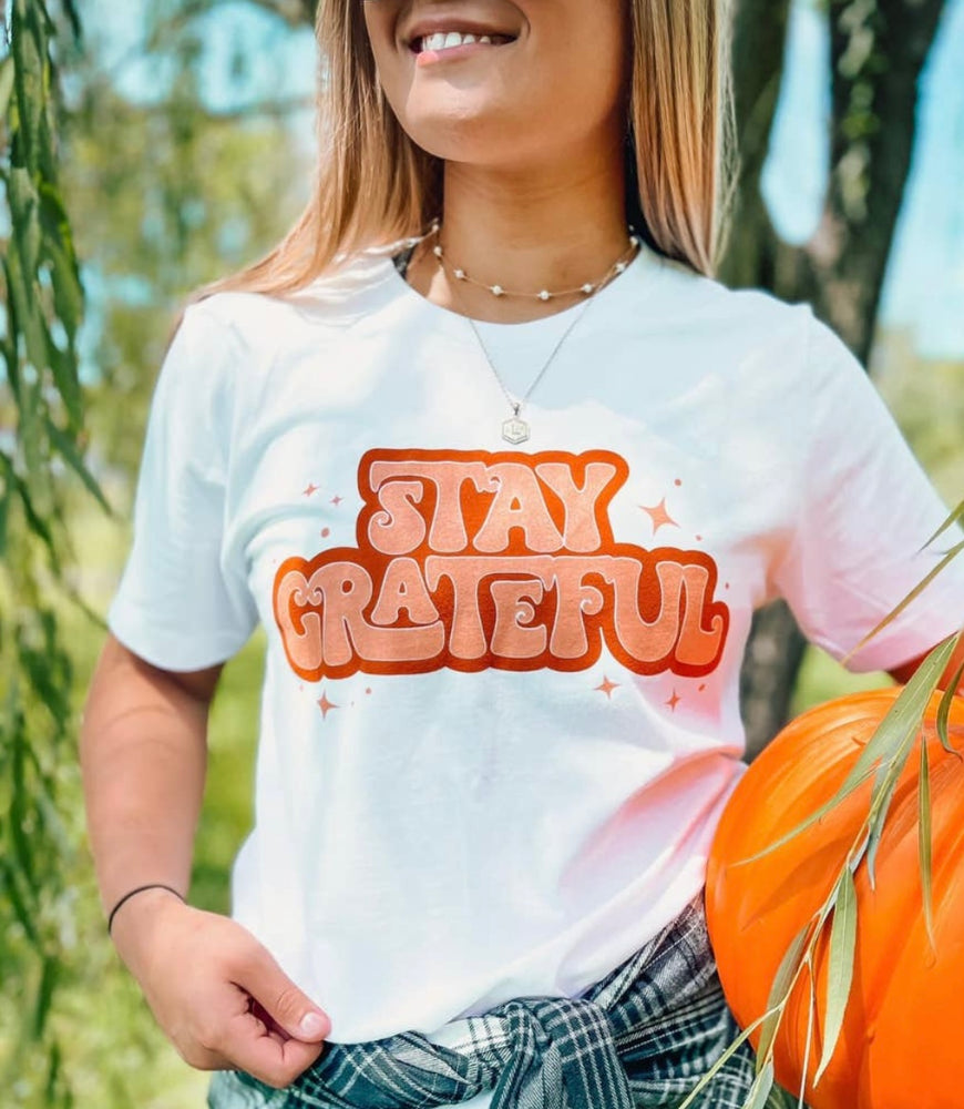 Stay Grateful Graphic Tee